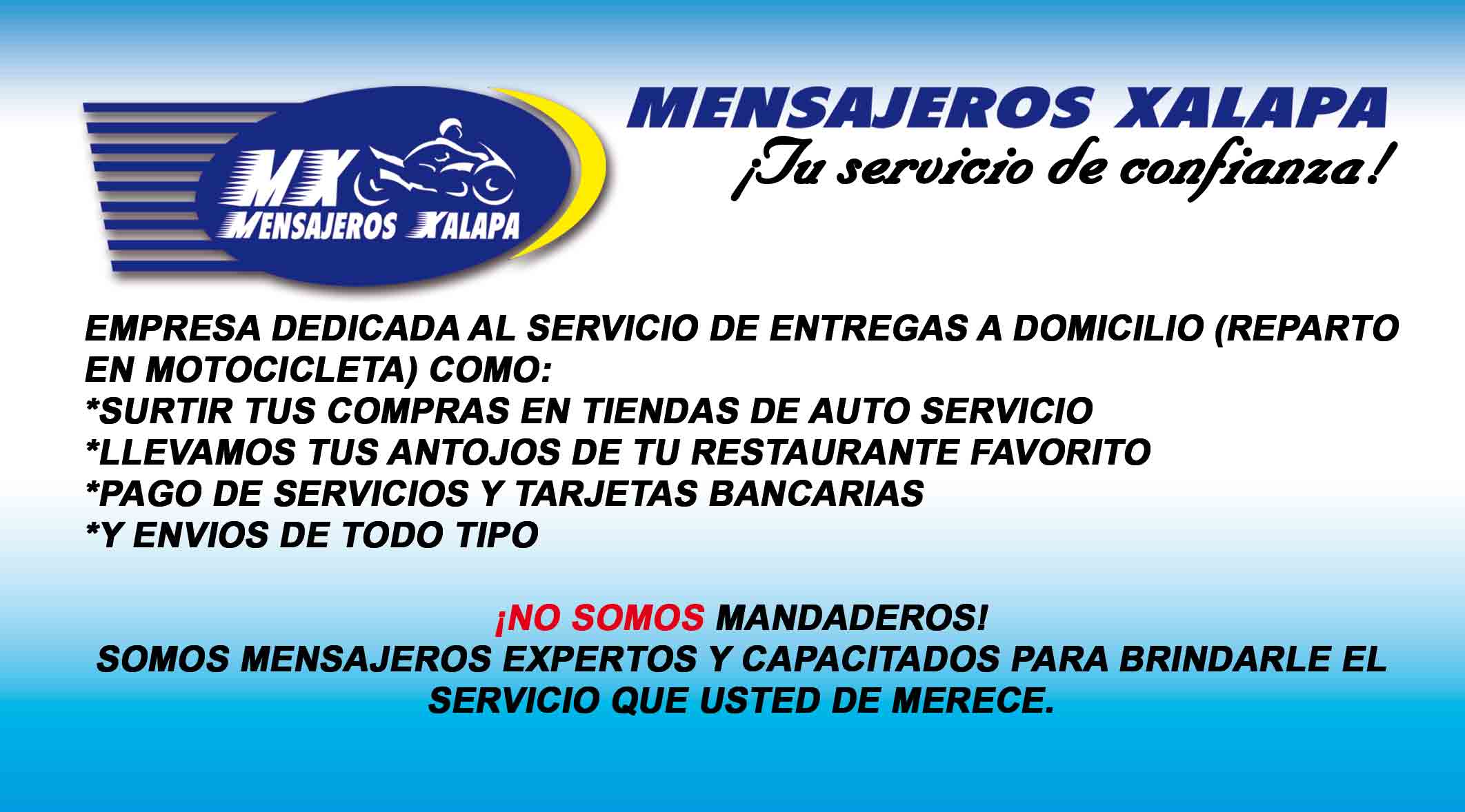 MENSAJEROS XALAPA