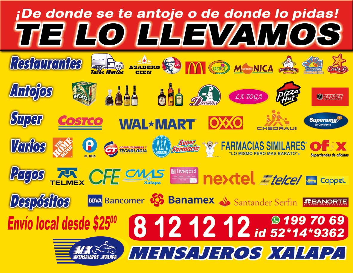 MENSAJEROS XALAPA