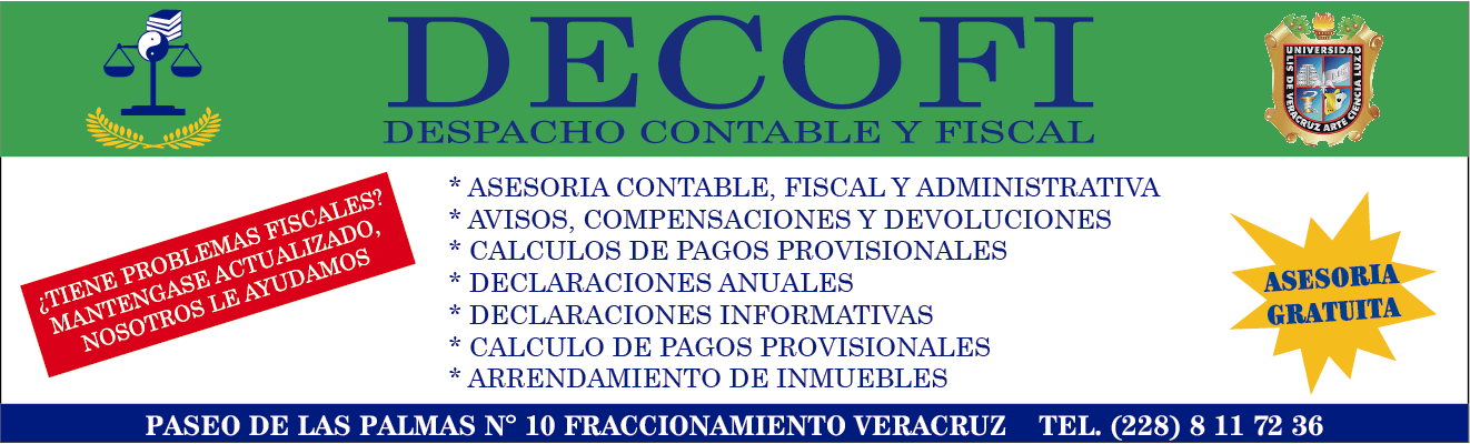 DESPACHO CONTABLE Y FISCAL DECOFI