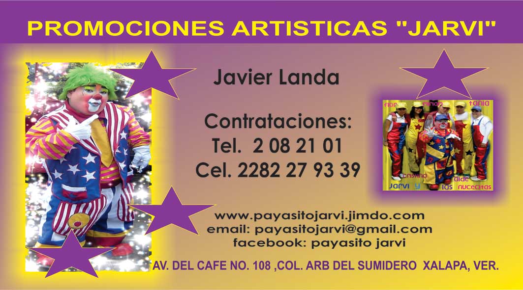 PROMOCIONES ARTISTICAS JARVI