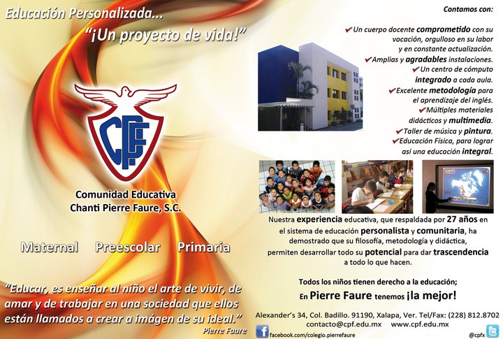 COMUNIDAD EDUCATIVA CHANTI PIERRE FAURE SC